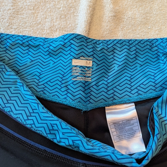 Nike Blue and Black Track Pants - Picture 5 of 5
